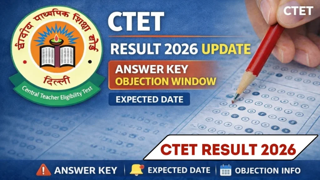 CTET 2026 Result Update